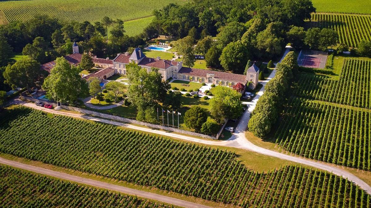 Chateau De La Ligne Lignan-de-Bordeaux Bagian luar foto