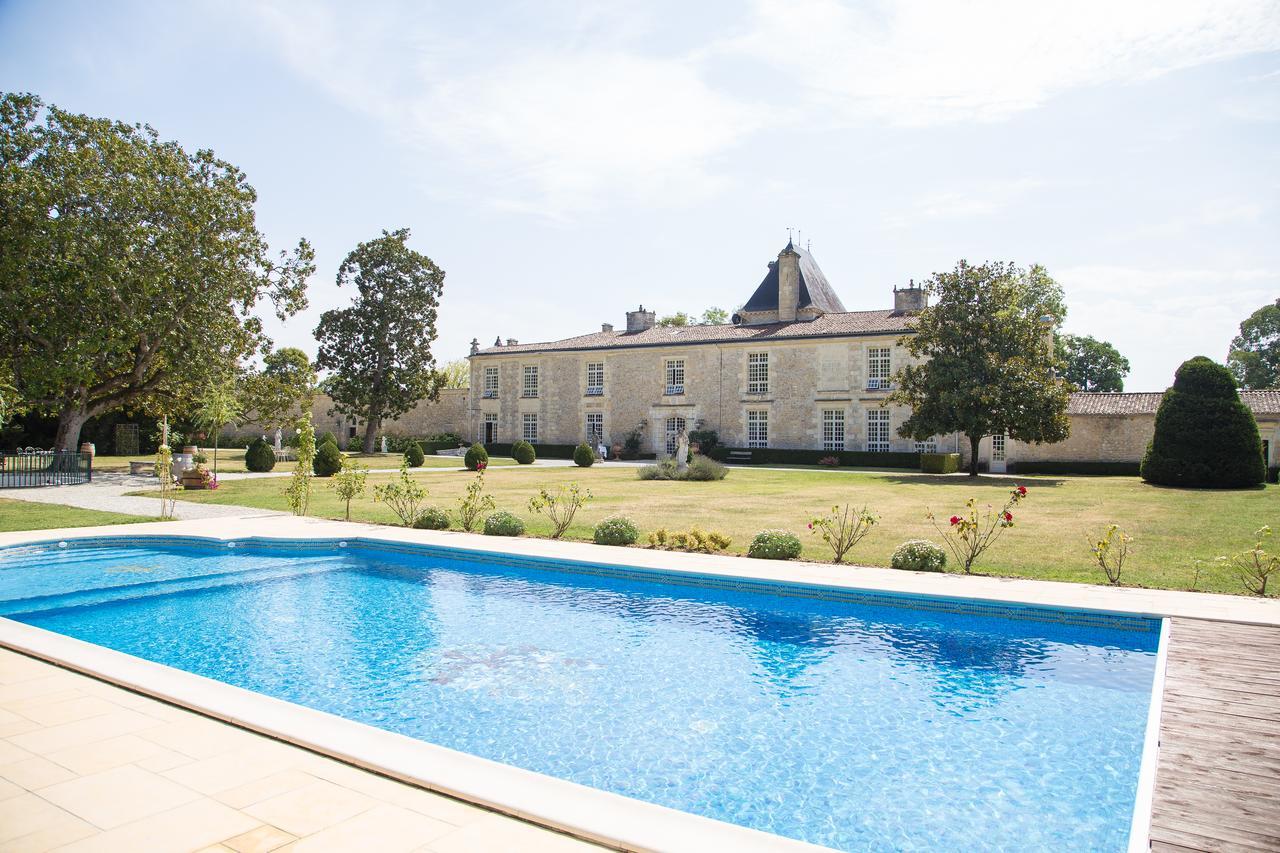 Chateau De La Ligne Lignan-de-Bordeaux Bagian luar foto