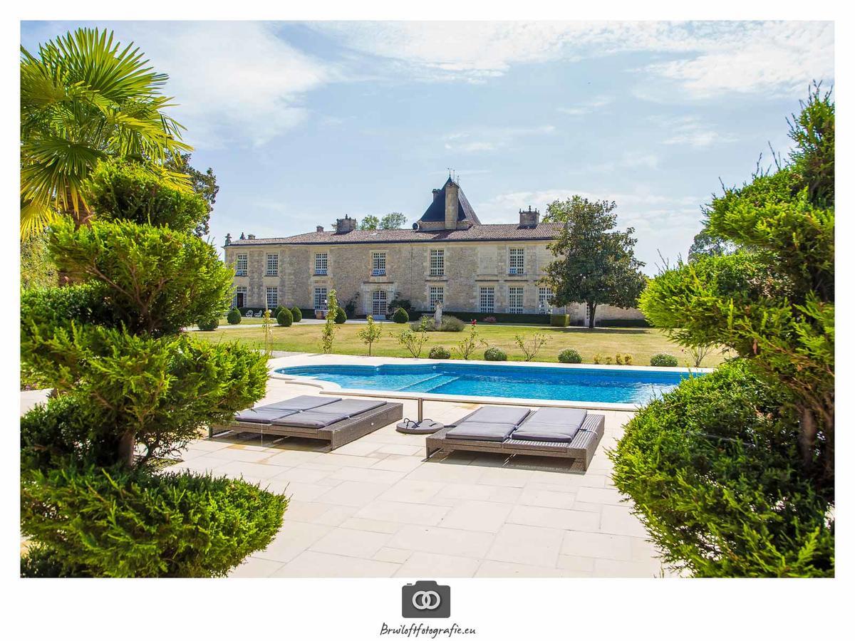 Chateau De La Ligne Lignan-de-Bordeaux Bagian luar foto